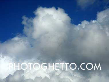 Light Summer Cloud Photo Image