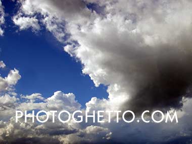 Passing Rain Cloud Photo Image