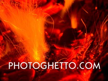 Moulten Flames Photo Image