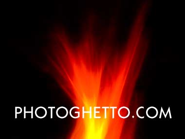 Shooting Flame Photo Image