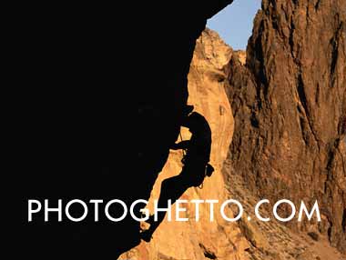 Rock Climbing Photo Image
