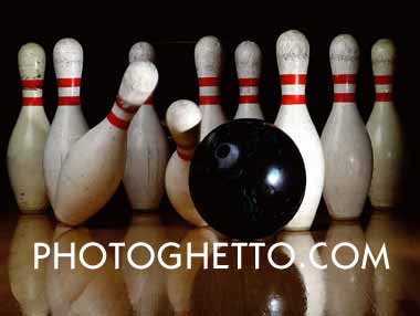 Ten Pin Bowling Photo Image