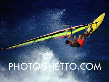 Wind Surfer Photo Image